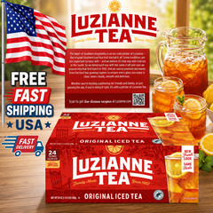 Luzianne Black Iced Gallon Tea Bags, 24 Count