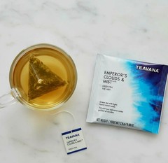 🐲 NEW! FRESH 2024 STARBUCKS TEAVANA 10 EMPEROR’S CLOUDS & MIST SACHETS TEA BAGS
