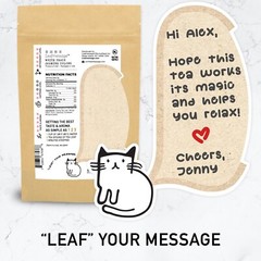Leafmessage Tea – White Peach Jasmine Oolong Loose Leaf Floral Tea 白桃茉莉烏龍 85g