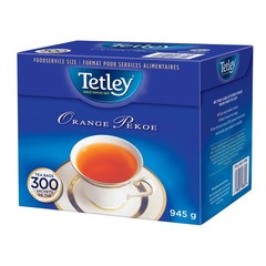 Tetley Tea, Orange Pekoe, Food Service Size 300Count 945g – FREE SHIPPING