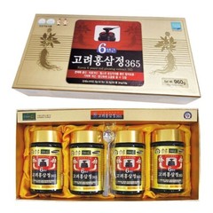 Korean 6 Years Red Ginseng Extract 365, Saponin, Panax 240g x 1ea