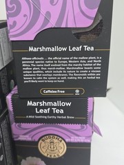 Organic Marshmallow Tea Kosher, Caffeine Free, GMO-Free, 18 Tea Bags(4Pk)Exp9/28