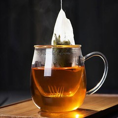200x Fabric Drawstring Loose Tea Bags 3.5 Tsp Capacity (Free 2-Day Shipping)