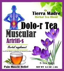 Tierra Madre,Dolor Tea,Muscular Artriti-s,Herbal Supplement (20 tea bags)