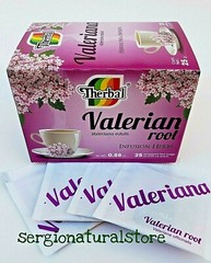 THERBAL Te de Valeriana Root Tea 100% Original (Veleriana edulis) Caffeine Free