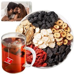 30/60 Packs Ginseng Six Treasure Tea Bags – Red Date Kidney Health Herbal Tea US