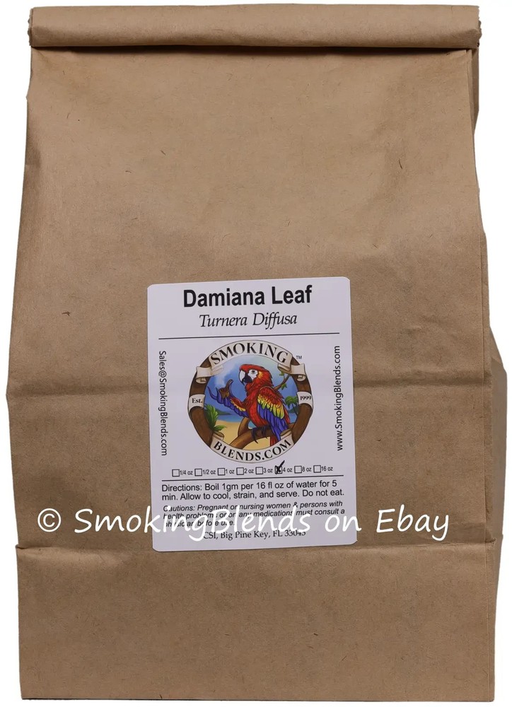 Damiana Leaf (Turnera Diffusa) Bulk | 4 oz, 8oz, 1 lb, 5 lb, 10 lb, 20 lb, 40 lb