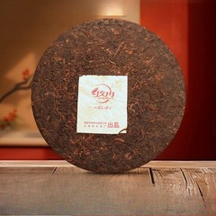 357g Pu’er Tea Ripe Tea Cake Yunnan Qizi Cake Tea Menghai Ancient Tree Pu’er