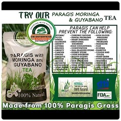 Chef Ayb’s Paragis with Moringa and Guyabano Tea (20 Tea bags)