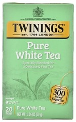 Twining Tea White Pure 20 ct Immune Support 0.19 Pound Grocery Tea