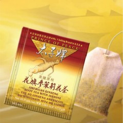 Prince of Peace American Ginseng Root Tea with Jasmine, 30 tea bags