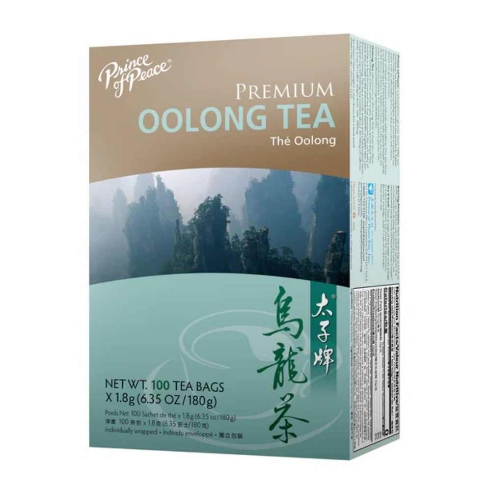 Premium Oolong Tea, 100 Tea Bags Each Box -Prince of Peace