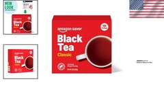 Classic Black Tea – 100 Individually Wrapped Bags, Caffeine-Free &