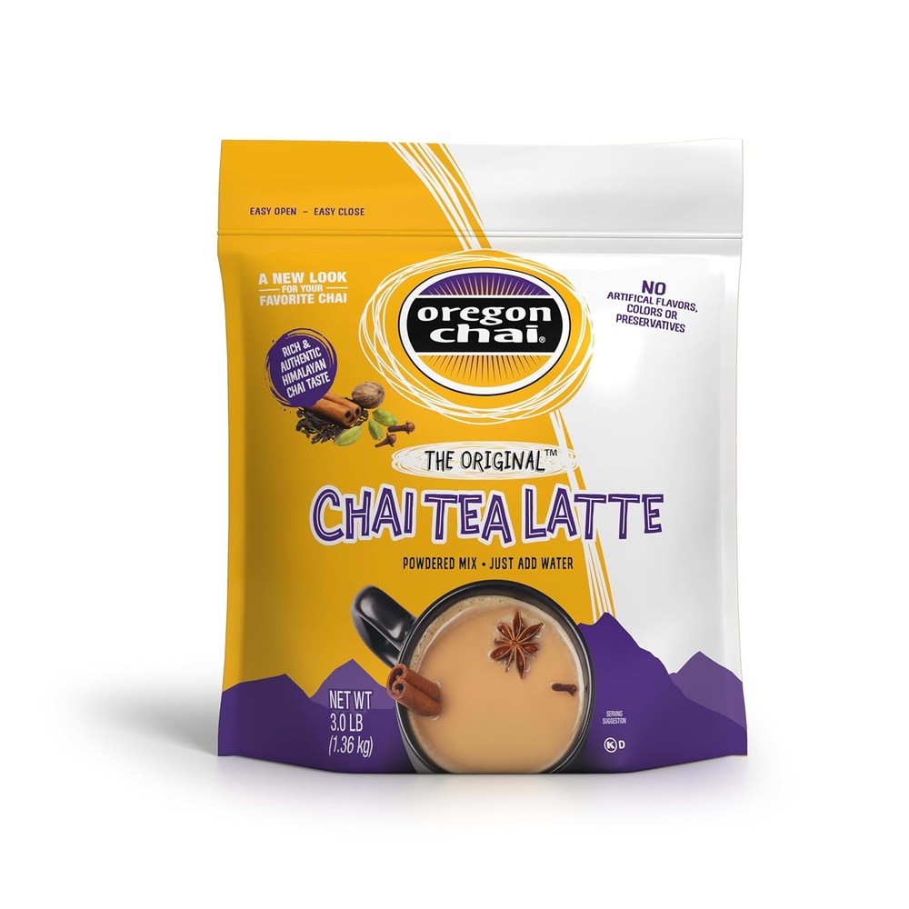 3 Pound Oregon Chai Powdered Chai Mix Original Tea Latte Instant Beverage