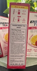 Teazen Energy Tea Boost 10 Sticks x 3 Boxes (30 Sticks Total) 3/27