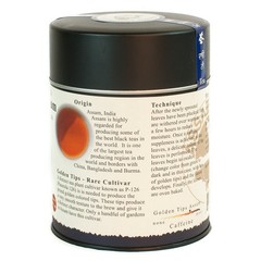 The Tao of Tea, Golden Tips Assam Black 3.5 Ounce (Pack 1), No Color