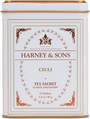 Chai, Spiced Black Tea, 20 Sachets | Brew Masala Chai at Home, Classic