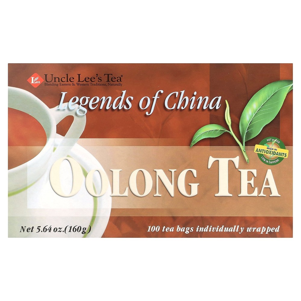 Legends of China, Oolong Tea, 100 Tea Bags, 5.64 oz (160 g)