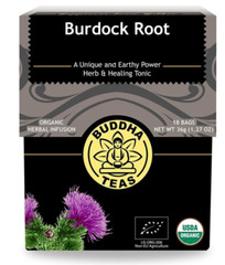 Buddha Teas Organic Burdock Root Tea – USDA Organic 18 bags