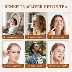 Liver Detox Herbal Tea – Natural Cleanse & Detox Support with Milk Thistle