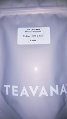 🍊 NEW TEAVANA 2OZ JADE CITRUS MINT SEALED GRAY BAG 🍊🍃 LOOSE LEAF TEA 💚☕