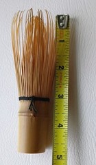 Japanese Handcrafted Golden Bamboo Matcha Tea Whisk Traditional Tool
