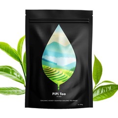 PiPi Organic Oolong Tea Bags – Whole Leaf, 20 Bags – Cortisol & Calming Tea