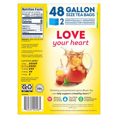 Lipton Iced Tea, Gallon Size Tea Bags, 48 ct. FRESH – FAST SHIPPING