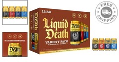 Signature Iced Tea Variety Pack – 12 Cans, Low Calorie & Caffeine-Free Options