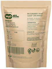 Mulberry Leaf Tea 8 Oz, Dried Crushed Leaves, Best Caffeine Free Tea – Way4Organ