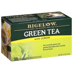 Refreshing Lemon Infused Green Tea Bags, 120 Count