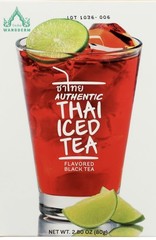 92 Tea Bags Wang Derm Authentic Thai Iced Tea Black 4 – 2.8 Oz Boxes 23 Each