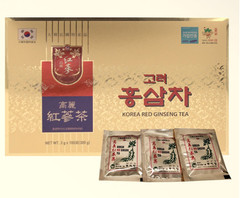 Korean Red Ginseng Tea (Hongsam) 3g x 100 Bags Instant Powder 300g Korea