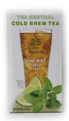 2 PK- Tea Central Cold Brew Tea 🍋 Lemon Mint Green Tea BB: 01/2028