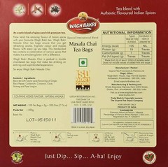 100 Count Pack of 2 Indian Premium Quality Masala Chai Tea Bags Spices Blend