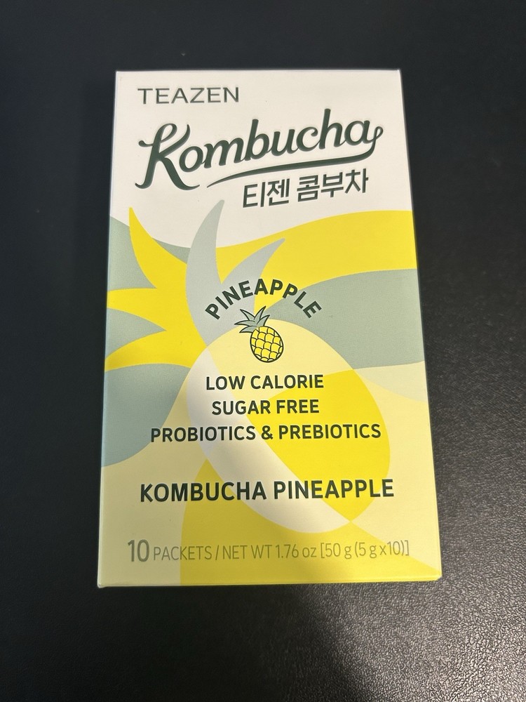 teazen kombucha Pineapple 10 Packets