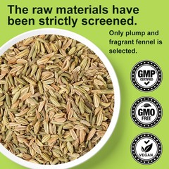 Premium Fennel Tea Bags, 120 Tea Bags. Made with natural whole fennel seeds