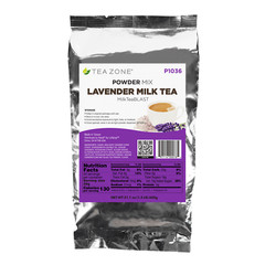 Tea Zone Lavender Milk Tea Powder/ Instant Powder for Milk Tea(1.32 lbs, P1036)