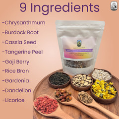 Dandelion and Wolfberry Herbal Tea 120g Detox Blend, Liver and Kidneu Support