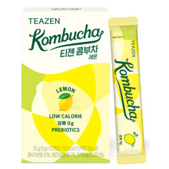 TEAZEN Kombucha 30 Sticks Set – Lemon & Peach & Pineapple | BTS Favorite