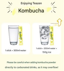 TEAZEN Kombucha Lemon 5g x 30EA Korean Combucha Lemon From Korea NEW