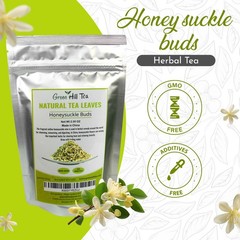 Traditional health herbs, Honey suckle dried herbal tea honeysuckle tea 2 oz