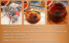 Ginseng-infused Eight Treasure Tea Kidney Ginseng Wolfberry Mulberry Health