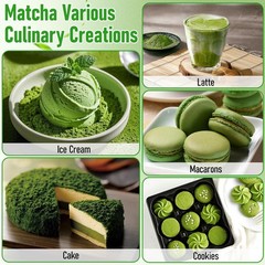 3Pcs Ceremonial Grade Matcha Whisk Set with Bamboo Matcha Whisk, Scoop & Spoo…