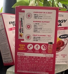 Teazen Energy Tea Boost 10 Sticks x 3 Boxes (30 Sticks Total) 3/27