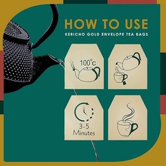 KENYA KERICHO 100 UNIT ROUND TEA BAGS (PACK OF 10 BOX)