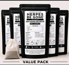 DR. SEBI MAXIMUM STRENGTH ADVANCED 4 PACK 100% NATURAL HERPES BE GONE TEA