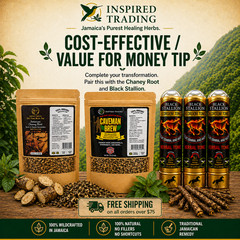 Jamaican Caveman Brew – Strong Back Tea- 7 Powerhouse Roots-Stamina & Energy
