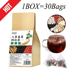 Ginseng Mulberry Medlar Tea, Kidney tea ,liver tea,kidney health for Men & Women