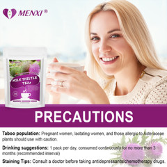 Organic Milk Thistle Seed Tea Bags – 24 Count Liver Cleanse & Detox Support